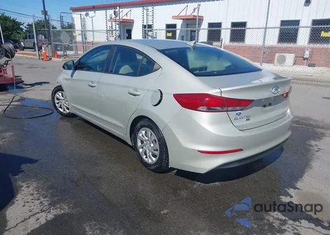 2017 Hyundai Elantra Se z USA, uszkodzony, nr VIN 5NPD74LFXHH201200